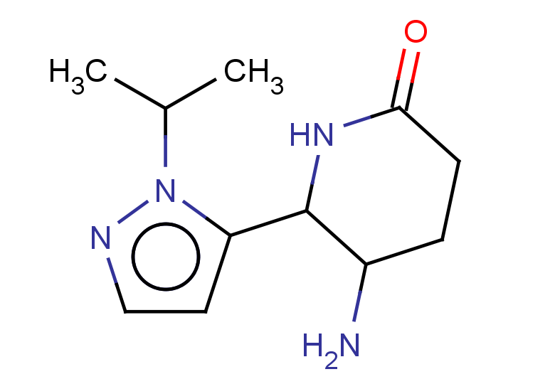 5-amino-6-[1-(propan-2-yl)-1H-pyrazol-5-yl]piperidin-2-one