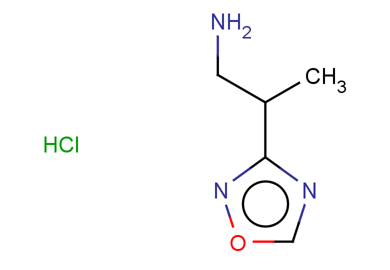 2-(1,2,4-oxadiazol-3-yl)propan-1-amine hydrochloride