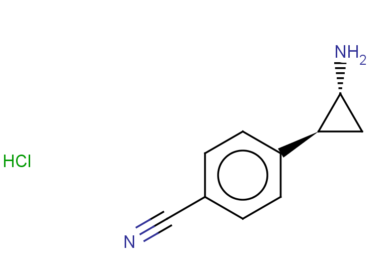 4-[(1S,2R)-2-aminocyclopropyl]benzonitrile hydrochloride