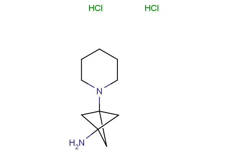 3-(piperidin-1-yl)bicyclo[1.1.1]pentan-1-amine dihydrochloride