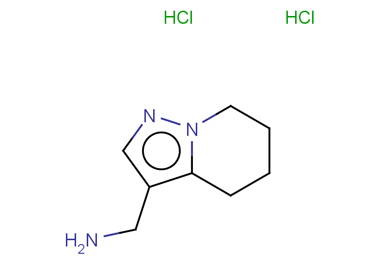 {4H,5H,6H,7H-pyrazolo[1,5-a]pyridin-3-yl}methanamine dihydrochloride