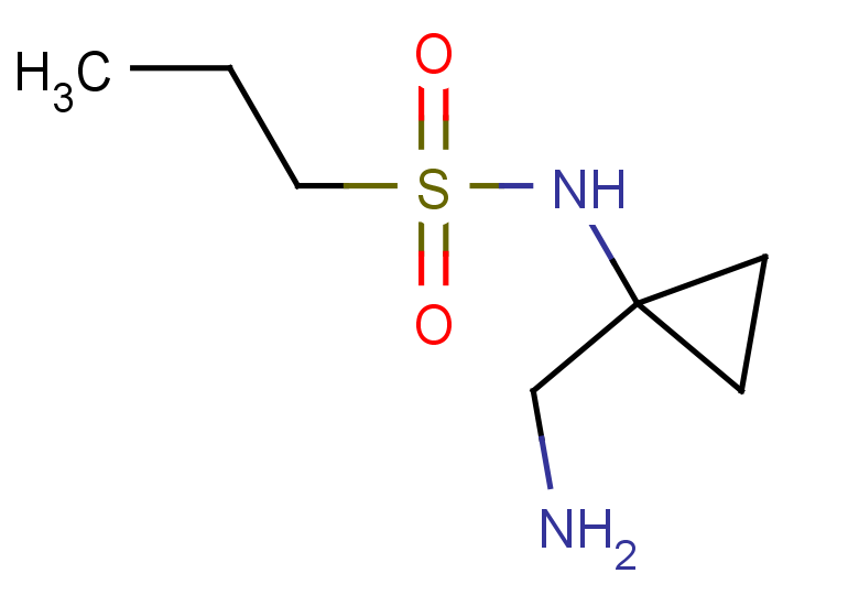 N-[1-(aminomethyl)cyclopropyl]propane-1-sulfonamide