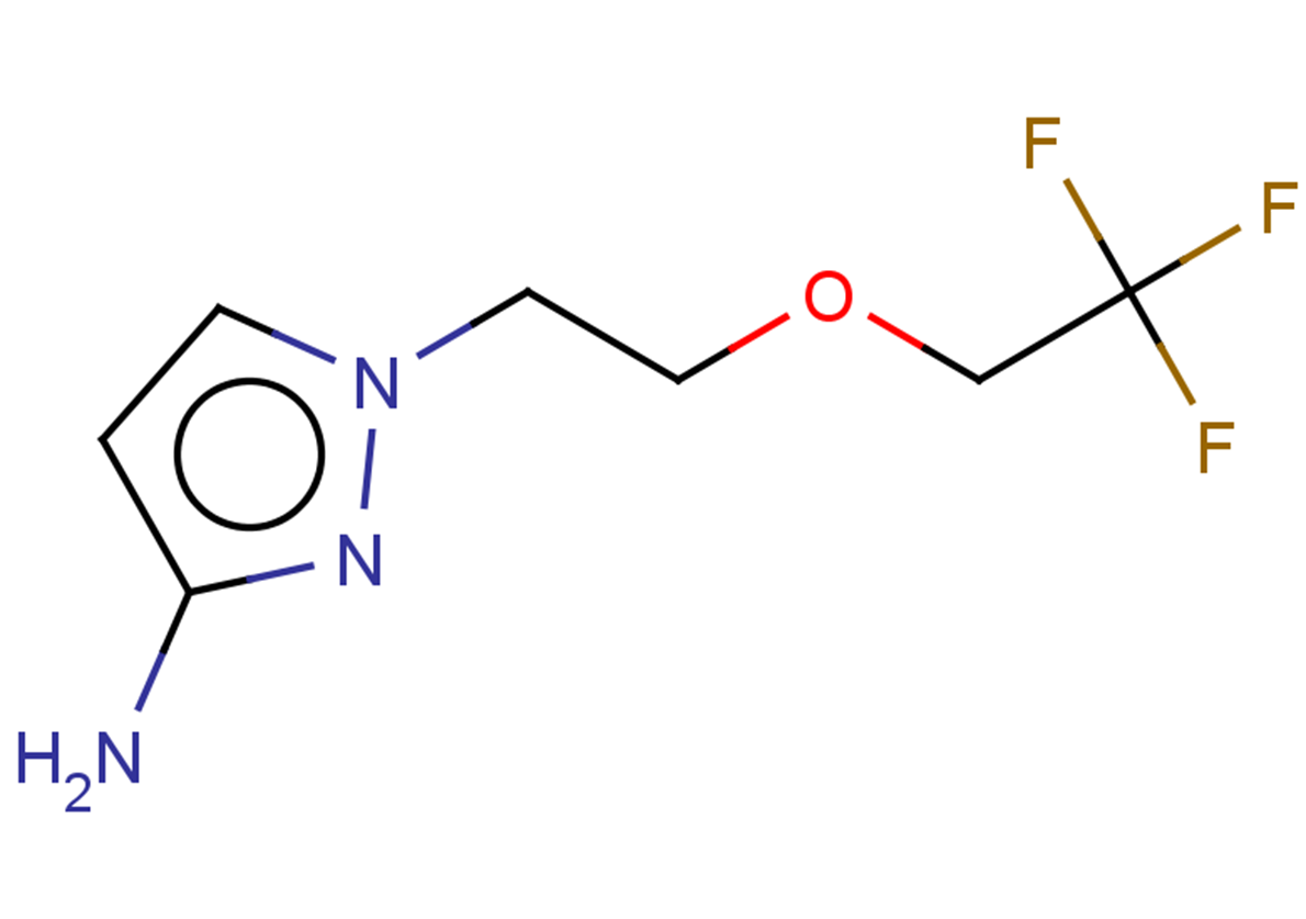 1-[2-(2,2,2-trifluoroethoxy)ethyl]-1H-pyrazol-3-amine