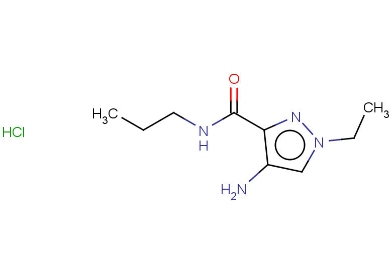 4-amino-1-ethyl-N-propyl-1H-pyrazole-3-carboxamide hydrochloride