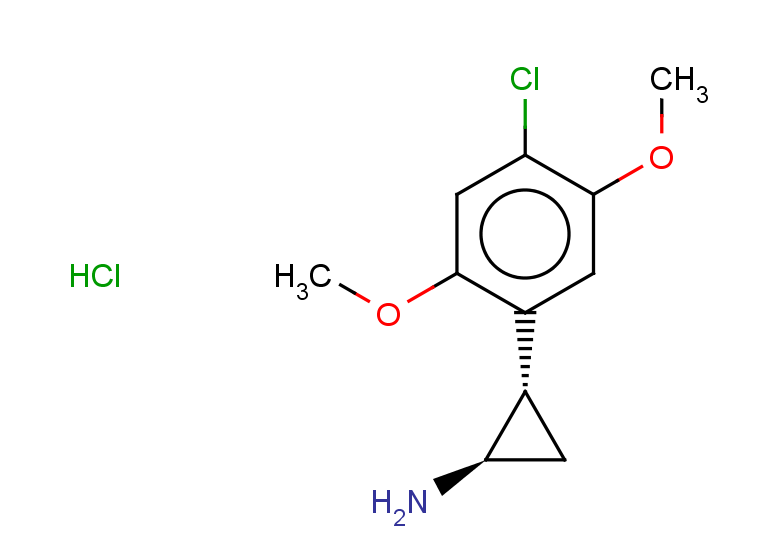 (1R,2S)-2-(4-chloro-2,5-dimethoxyphenyl)cyclopropan-1-amine hydrochloride