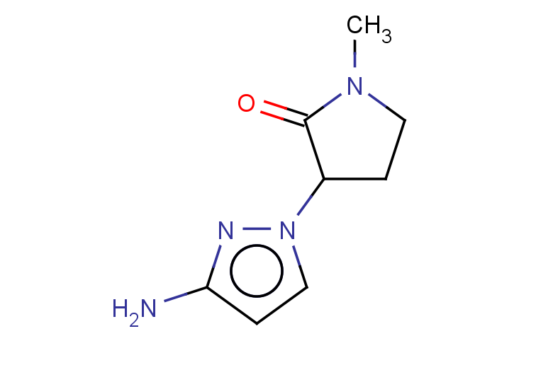 3-(3-amino-1H-pyrazol-1-yl)-1-methylpyrrolidin-2-one