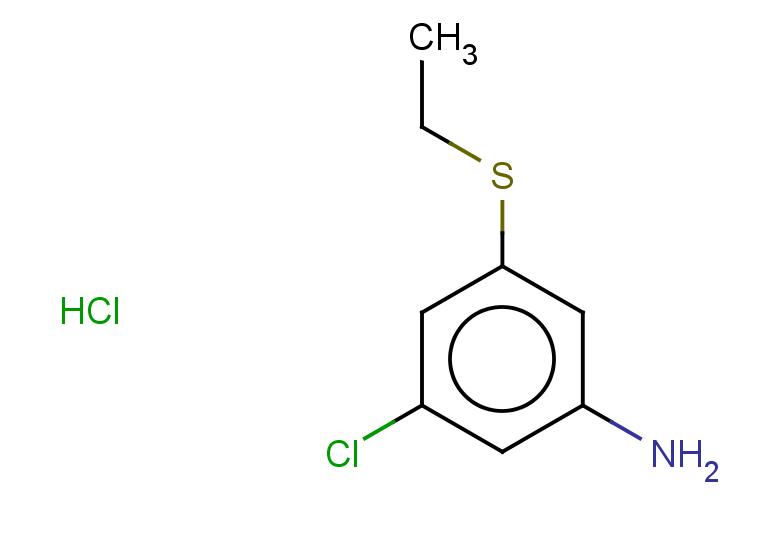 3-chloro-5-(ethylsulfanyl)aniline hydrochloride
