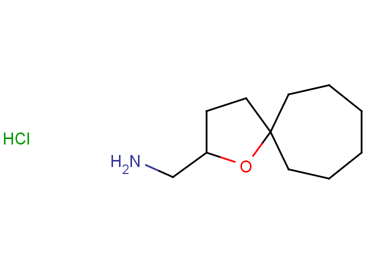 {1-oxaspiro[4.6]undecan-2-yl}methanamine hydrochloride
