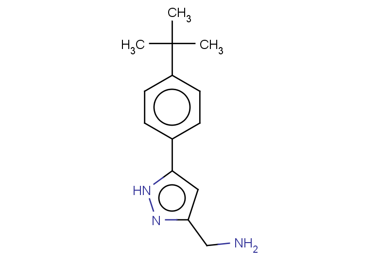 [5-(4-tert-butylphenyl)-1H-pyrazol-3-yl]methanamine