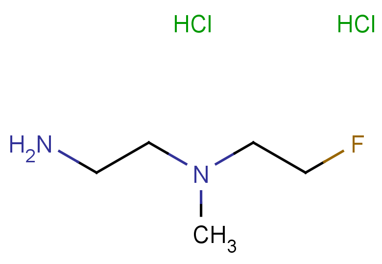 (2-aminoethyl)(2-fluoroethyl)methylamine dihydrochloride