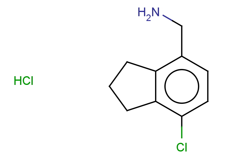 (7-chloro-2,3-dihydro-1H-inden-4-yl)methanamine hydrochloride