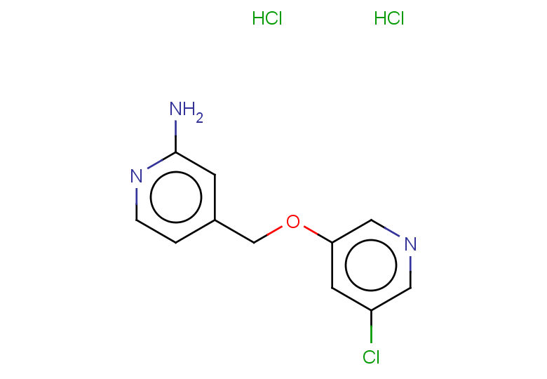 4-{[(5-chloropyridin-3-yl)oxy]methyl}pyridin-2-amine dihydrochloride