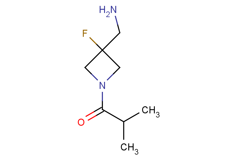 1-[3-(aminomethyl)-3-fluoroazetidin-1-yl]-2-methylpropan-1-one