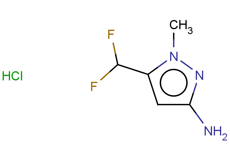 5-(difluoromethyl)-1-methyl-1H-pyrazol-3-amine hydrochloride