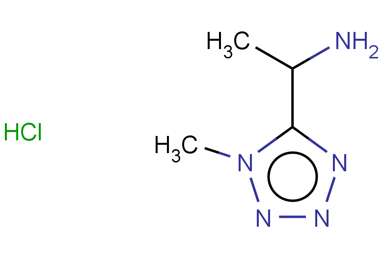 1-(1-methyl-1H-1,2,3,4-tetrazol-5-yl)ethan-1-amine hydrochloride