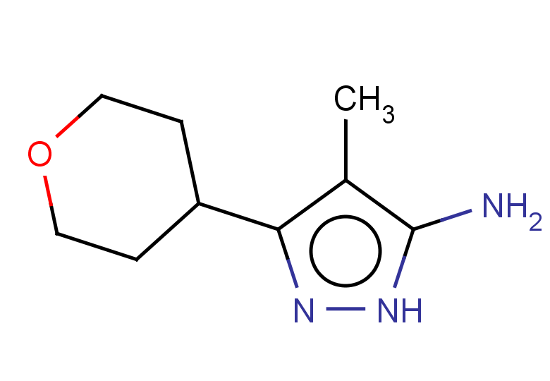 4-methyl-3-(oxan-4-yl)-1H-pyrazol-5-amine