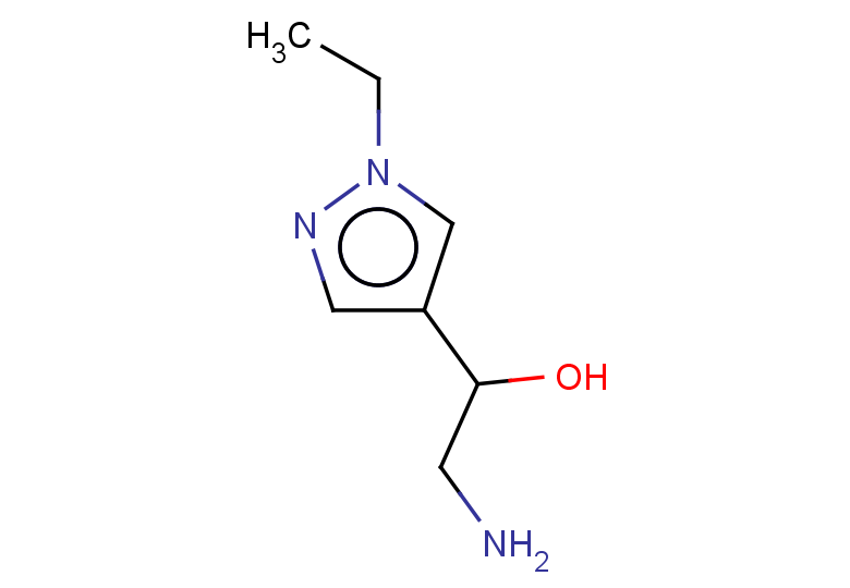 2-amino-1-(1-ethyl-1H-pyrazol-4-yl)ethan-1-ol