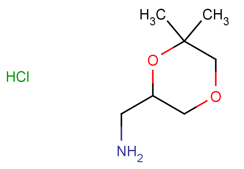 (6,6-dimethyl-1,4-dioxan-2-yl)methanamine hydrochloride
