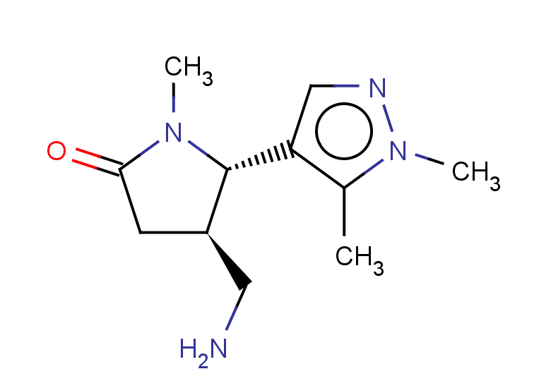 rac-(4R,5S)-4-(aminomethyl)-5-(1,5-dimethyl-1H-pyrazol-4-yl)-1-methylpyrrolidin-2-one