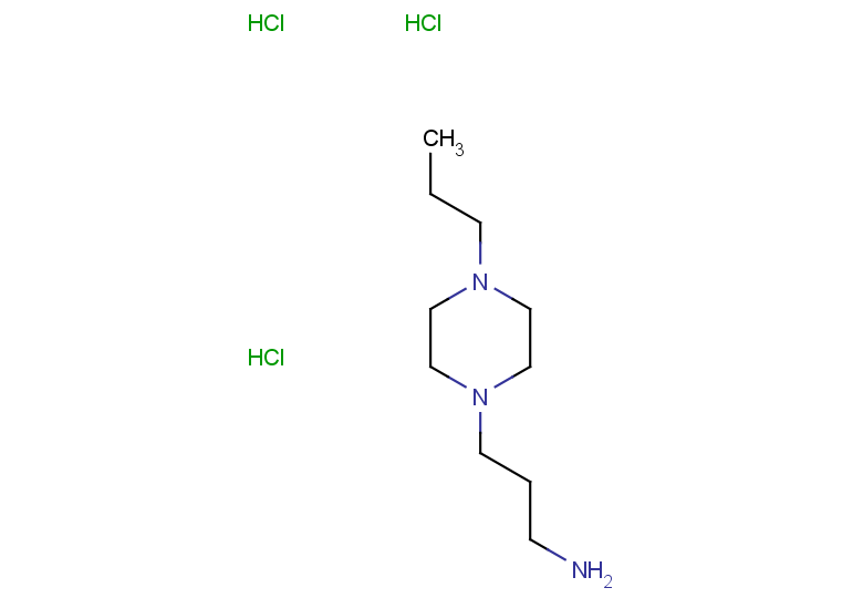 3-(4-propylpiperazin-1-yl)propan-1-amine trihydrochloride
