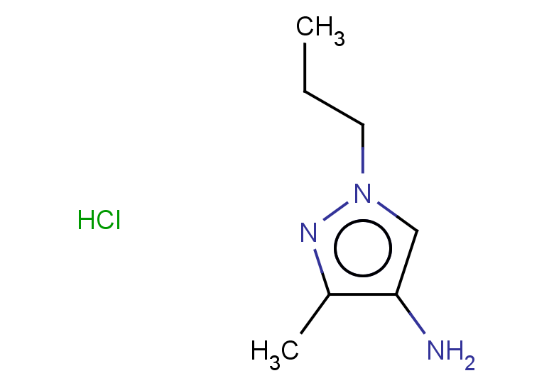 3-methyl-1-propyl-1H-pyrazol-4-amine hydrochloride