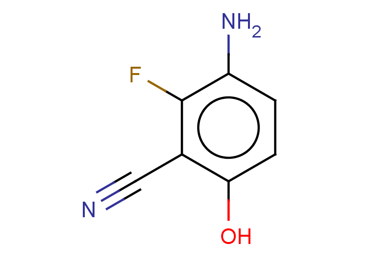 3-amino-2-fluoro-6-hydroxybenzonitrile