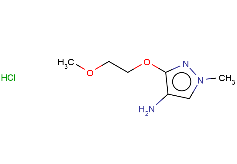 3-(2-methoxyethoxy)-1-methyl-1H-pyrazol-4-amine hydrochloride