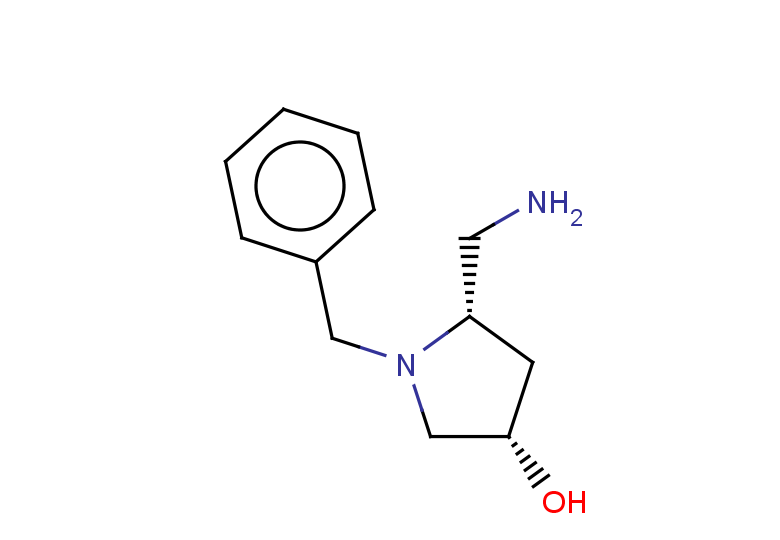 (3S,5S)-5-(aminomethyl)-1-benzylpyrrolidin-3-ol