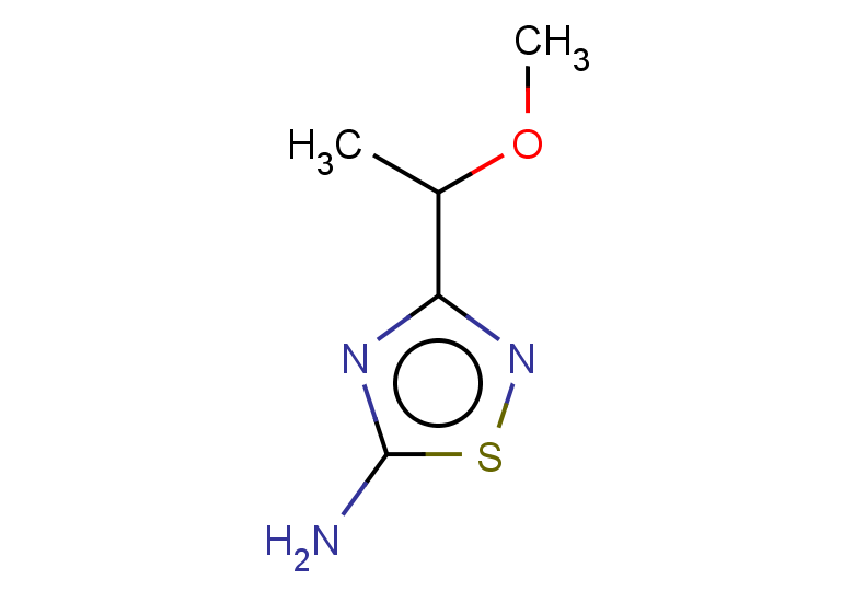 3-(1-methoxyethyl)-1,2,4-thiadiazol-5-amine