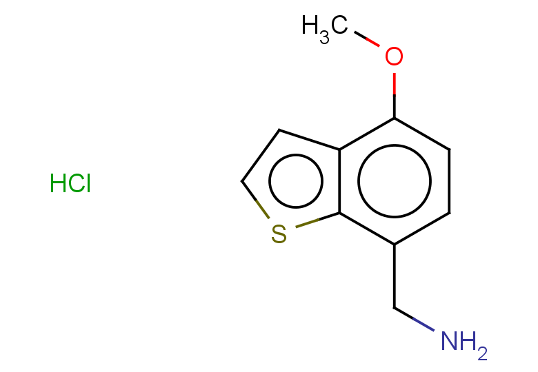(4-methoxy-1-benzothiophen-7-yl)methanamine hydrochloride