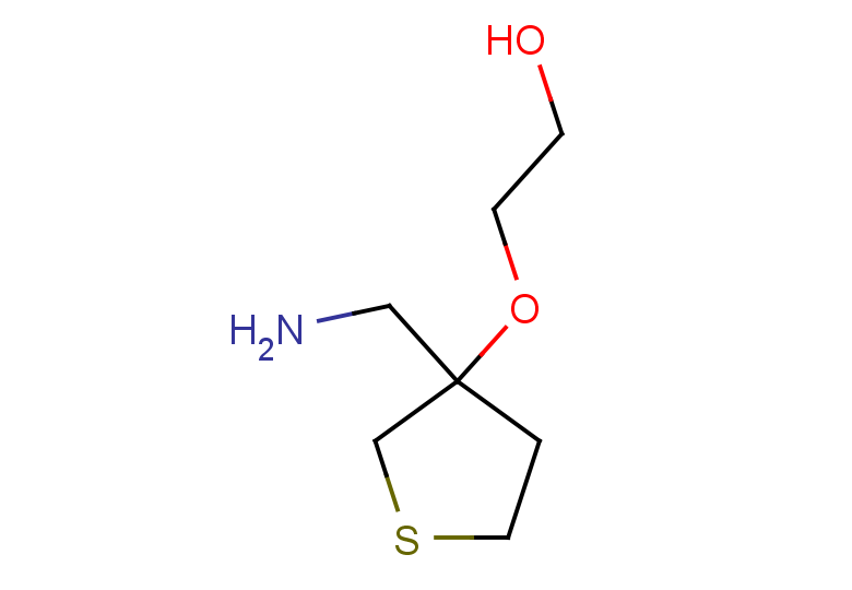 2-{[3-(aminomethyl)thiolan-3-yl]oxy}ethan-1-ol