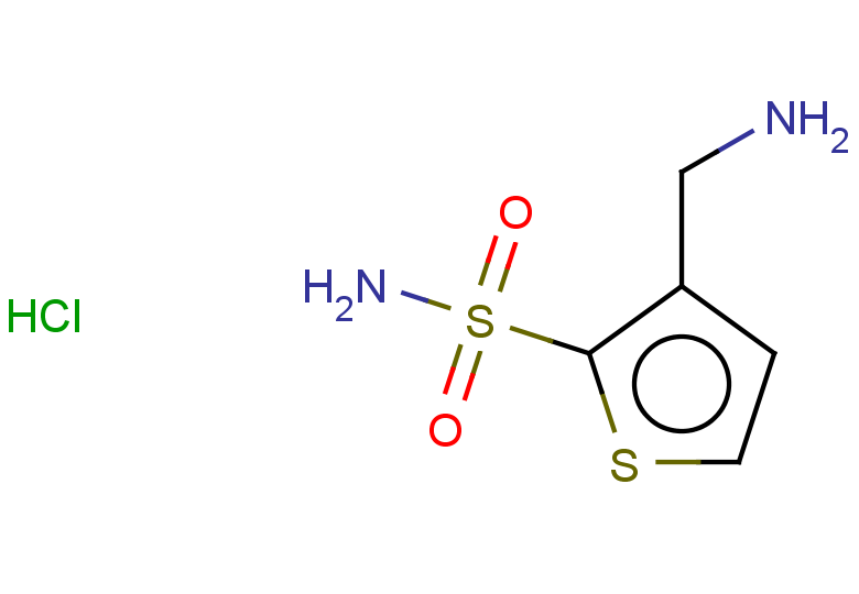 3-(aminomethyl)thiophene-2-sulfonamide hydrochloride
