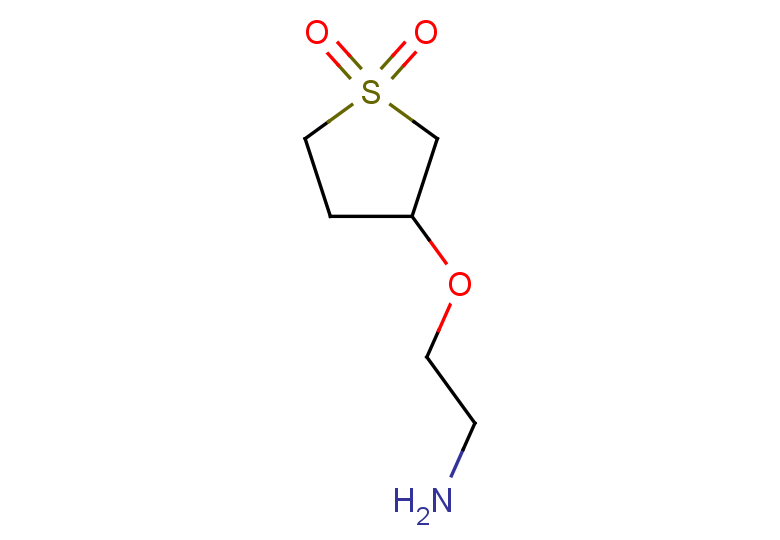3-(2-aminoethoxy)-1lambda6-thiolane-1,1-dione