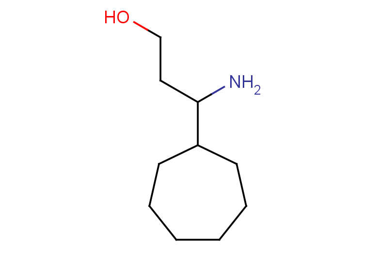 3-amino-3-cycloheptylpropan-1-ol