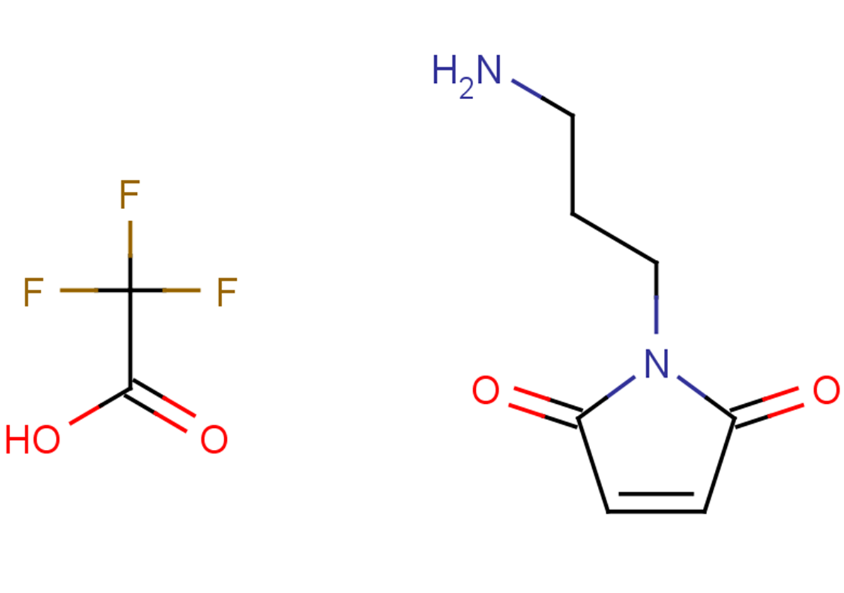 1-(3-aminopropyl)-2,5-dihydro-1H-pyrrole-2,5-dione, trifluoroacetic acid