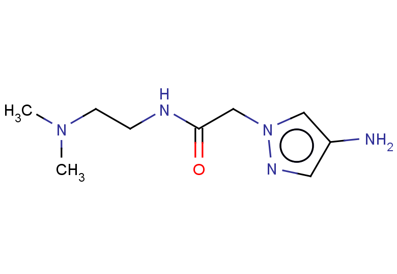 2-(4-amino-1H-pyrazol-1-yl)-N-[2-(dimethylamino)ethyl]acetamide