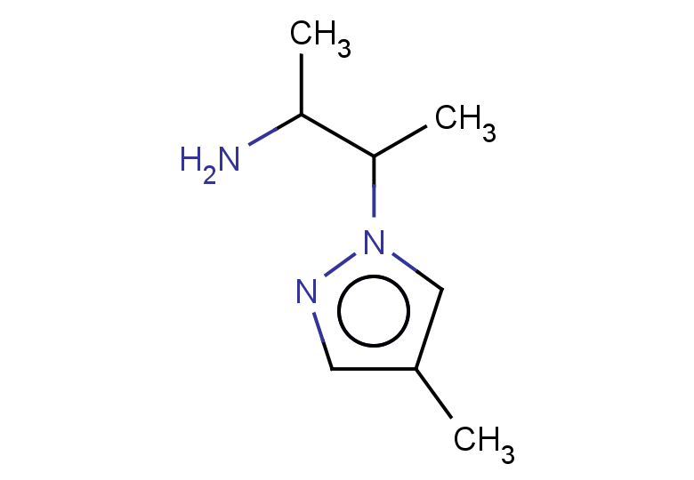 3-(4-methyl-1H-pyrazol-1-yl)butan-2-amine