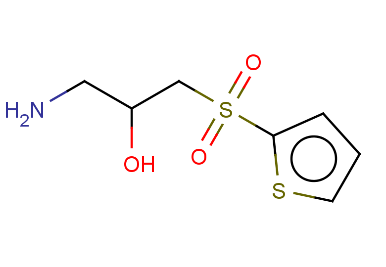 1-amino-3-(thiophene-2-sulfonyl)propan-2-ol