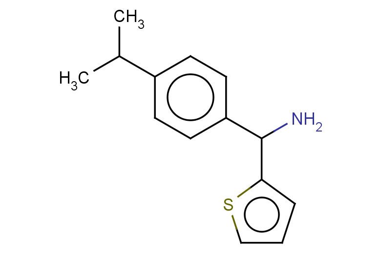 [4-(propan-2-yl)phenyl](thiophen-2-yl)methanamine