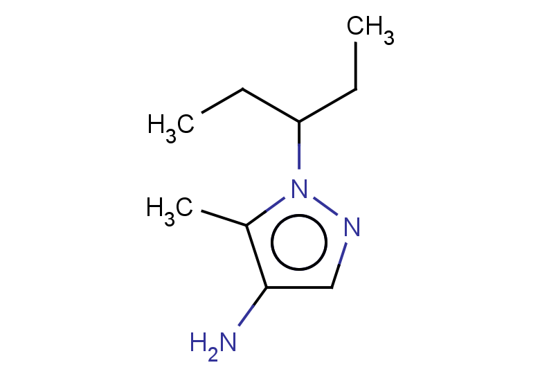 5-methyl-1-(pentan-3-yl)-1H-pyrazol-4-amine