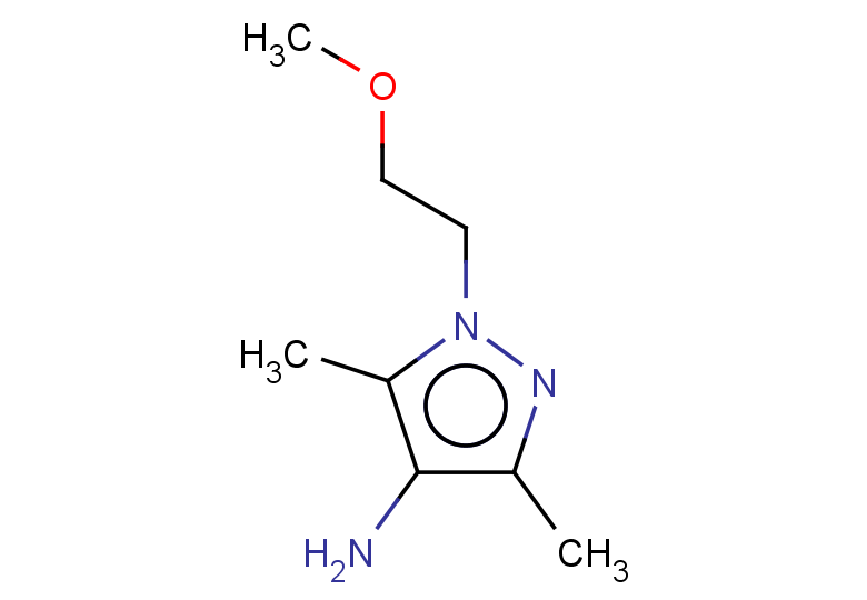1-(2-methoxyethyl)-3,5-dimethyl-1H-pyrazol-4-amine