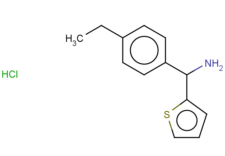 (4-ethylphenyl)(thiophen-2-yl)methanamine hydrochloride