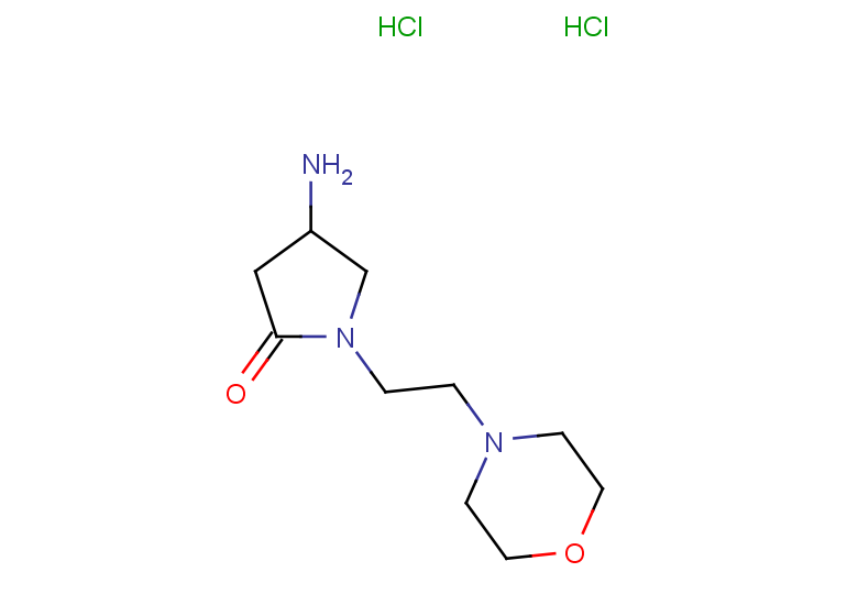 4-amino-1-[2-(morpholin-4-yl)ethyl]pyrrolidin-2-one dihydrochloride