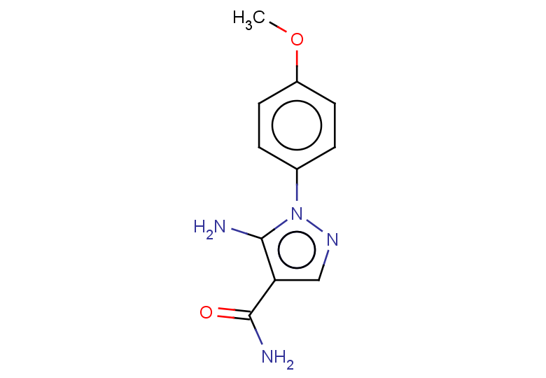 5-amino-1-(4-methoxyphenyl)-1H-pyrazole-4-carboxamide