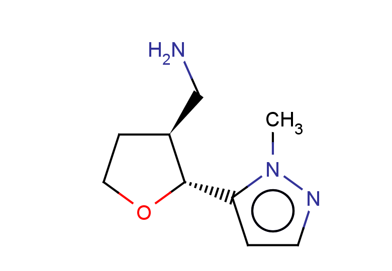rac-[(2R,3S)-2-(1-methyl-1H-pyrazol-5-yl)oxolan-3-yl]methanamine