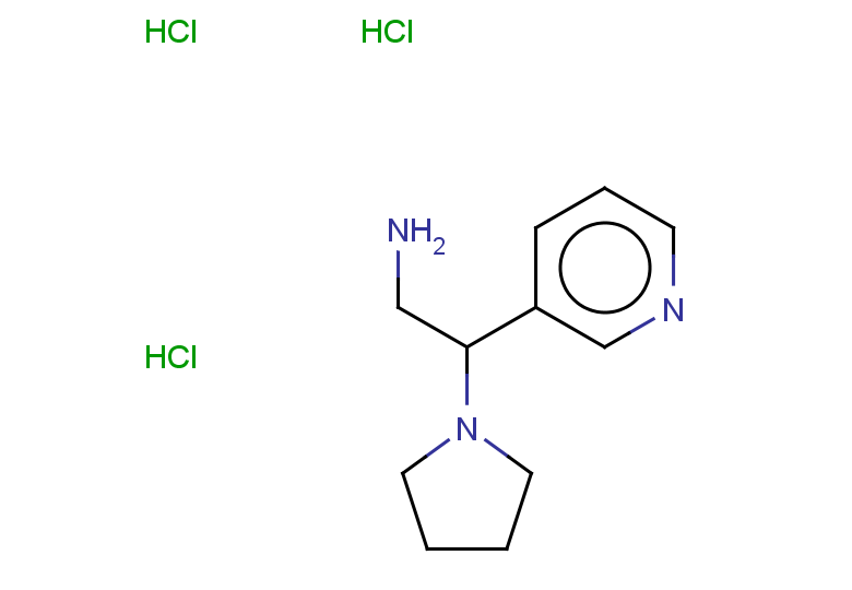 2-(pyridin-3-yl)-2-(pyrrolidin-1-yl)ethan-1-amine trihydrochloride