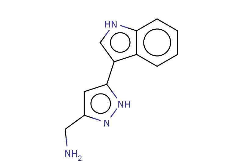 [5-(1H-indol-3-yl)-1H-pyrazol-3-yl]methanamine