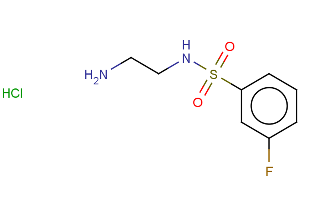 N-(2-aminoethyl)-3-fluorobenzene-1-sulfonamide hydrochloride