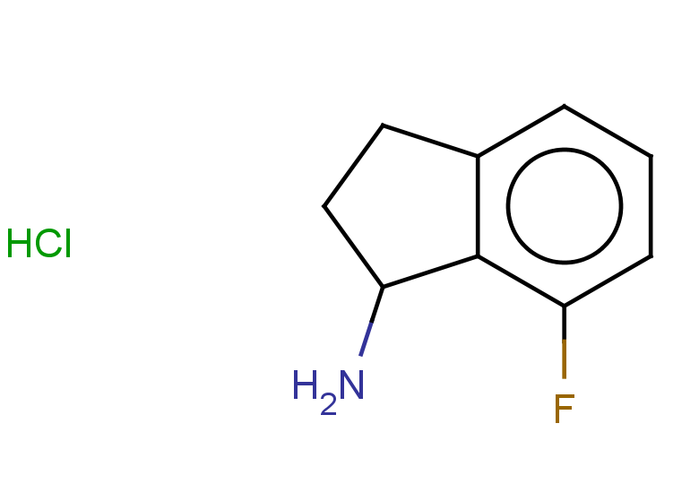 7-fluoro-2,3-dihydro-1H-inden-1-amine hydrochloride