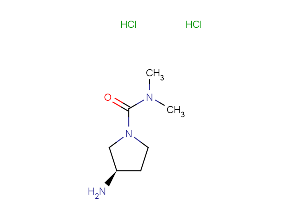 (3R)-3-amino-N,N-dimethylpyrrolidine-1-carboxamide dihydrochloride
